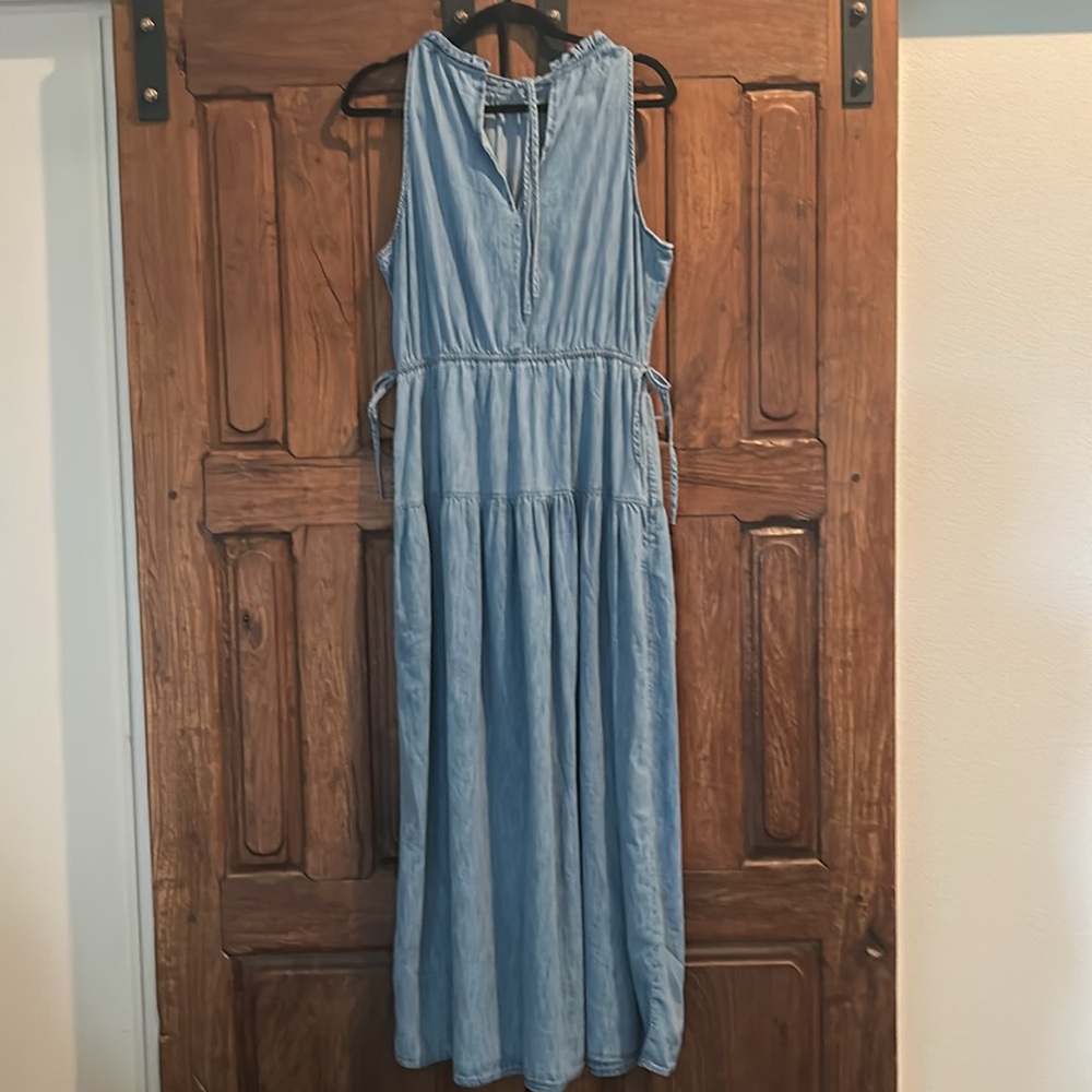 Denim Maxi Dress - Picture 2 of 7
